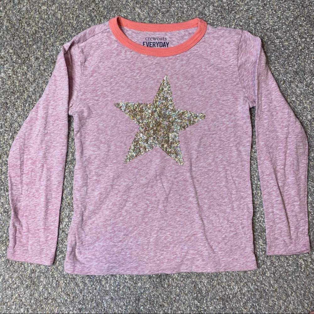 J. Crew crewcuts Long Sleeve Tee Shirt - Size 6-7